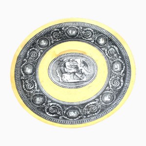 Plato Cammei de porcelana de Fornasetti, Mid-Century