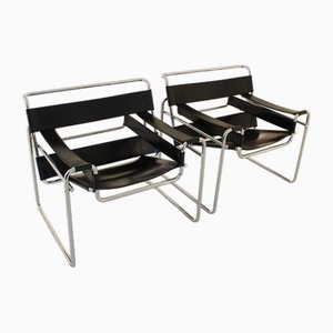 Wassily Chairs by Marcel Breuer for Gavina, 1960s, Set of 2