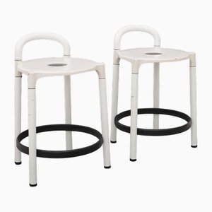 Set of Stools by Anna Castelli Ferrieri for Kartell, 1980s