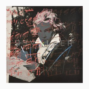 Sunday B. Morning after Andy Warhol, Beethoven 391, Silkscreen Print