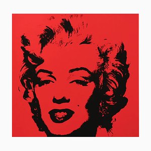 Domingo B. Mañana después de Andy Warhol, Golden Marilyn 43, Serigrafía