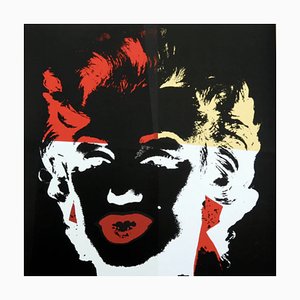 Domingo B. Mañana después de Andy Warhol, Golden Marilyn 39, Serigrafía