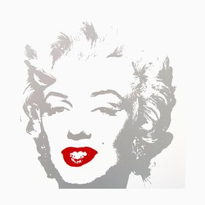 Domingo B. Mañana después de Andy Warhol, Golden Marilyn 35, Serigrafía