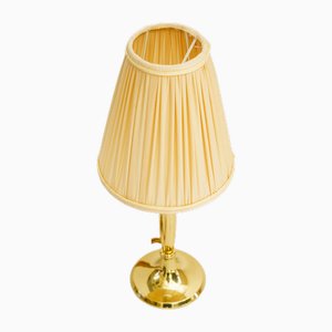 Small Table Lamp with Fabric Shade, Vienna, 1950s