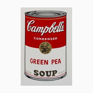 Domingo B. Por la mañana después de Andy Warhol, Campbell's Green Pea Soup, Serigrafía