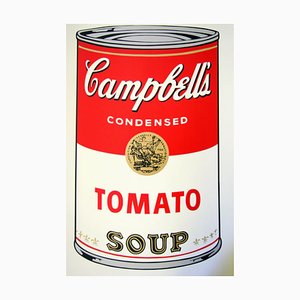 Domingo B. Por la mañana después de Andy Warhol, Campbell's Tomato Soup, Serigrafía
