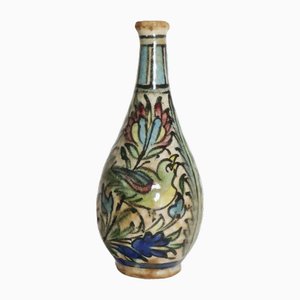 Floral Vase mit Bird Motif, 19th Century