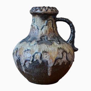 Brutalist Ceramic Vase from Scheurich, 1970s