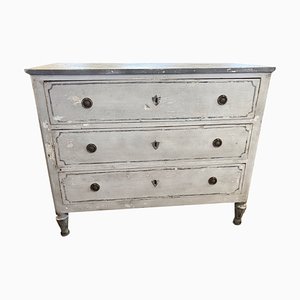 Italian Painted Walnut Chest of Drawers