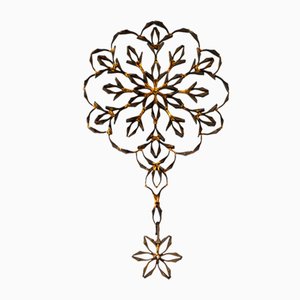 Mid-Century Modern Window Decorative Metal Pendant