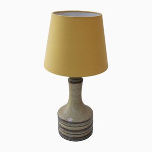 Vintage Danish Stoneware Pottery Table Lamp from Axella, 1970s