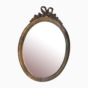 Specchio dorato in stile Luigi XVI