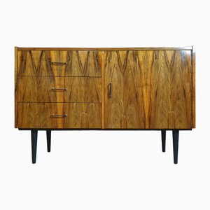 Renovated Chest of Drawers in Walnut Veneer, 1970s