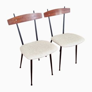 Set of Mid-Century Dining Chairs, Italy, 1960s