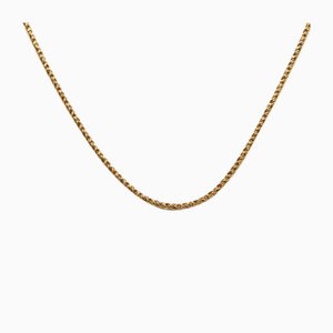 CD Oval Logo Chain Necklace from Christian Dior