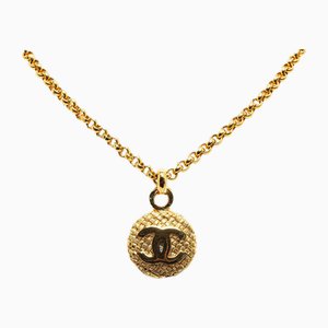 CC Round Pendant Necklace from Chanel