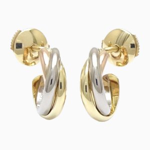 Trinity Hoop Earrings from Cartier, Set of 2