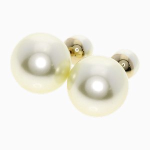 Boucles d'Oreilles en Fausses Perles de Christian Dior, Set de 2