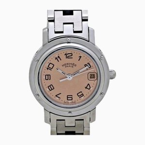 Clipper Buckle Stainless Steel Watch from Hermes