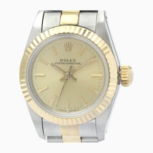 Oyster Gold Steel Watch from Rolex