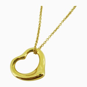 Gelbgoldene Herz Halskette von Tiffany & Co.