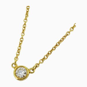 Meterware Diamant & Gelbgold Halskette von Tiffany & Co.