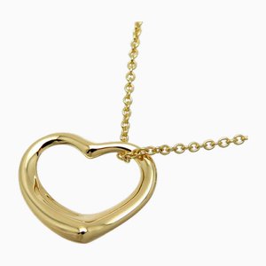Collar de corazón de oro amarillo de Tiffany & Co.