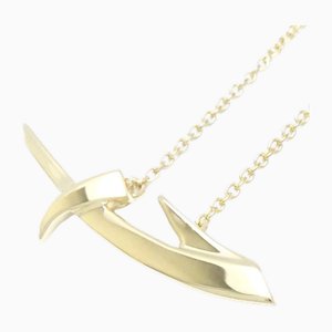 Long Kiss Paloma Picasso Necklace in Yellow Gold from Tiffany & Co.