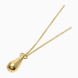 Yellow Gold Teardrop Necklace from Tiffany & Co.