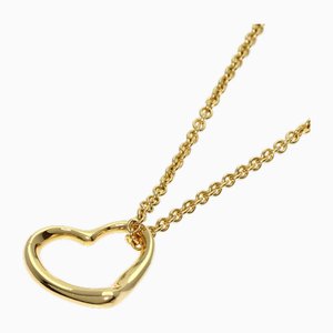 Collana con cuore in oro giallo 18k di Tiffany & Co.