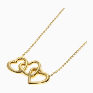 Collar de tres corazones en oro amarillo de Tiffany & Co.