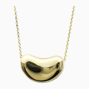 Yellow Gold Bean Necklace from Tiffany & Co.