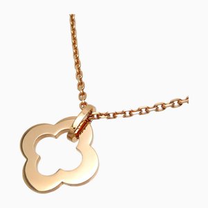 Pink Gold Byzantine Alhambra Necklace from Van Cleef & Arpels