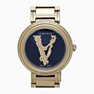Reloj Virtus Duo de acero inoxidable de Versace