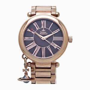 Mother of Pearl & Stainless Steel Women's Watch from Vivienne Westwood