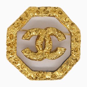 Anstecknadel Gold Brosche von Chanel