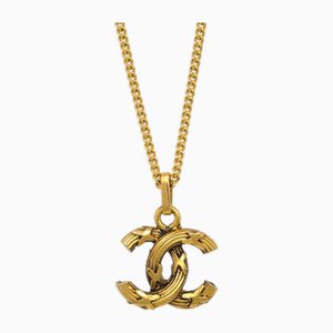CC Chain Pendant Necklace in Gold from Chanel