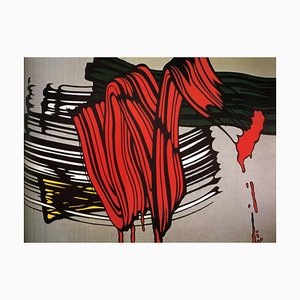 Roy Lichtenstein, Big Painting No 6, Serigrafía