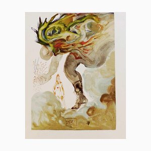 Salvador Dali, La Divine Comédie : Les Géants, 1960, Gravure sur bois