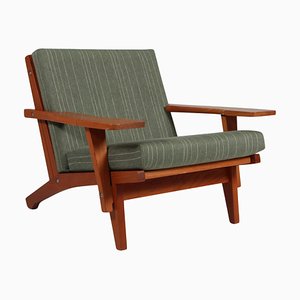 Vintage GE-370 Lounge Chair by Hans J. Wegner for Getama, 1960s