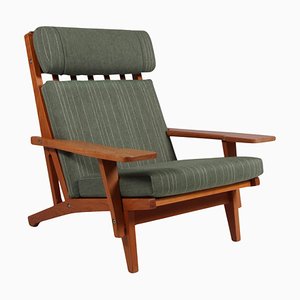 GE-375 Lounge Chair by Hans J. Wegner for Getama, 1960s
