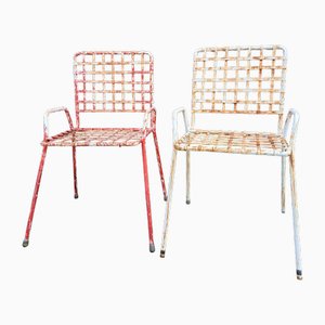 Chaises de Jardin avec Accoudoirs, Set de 2