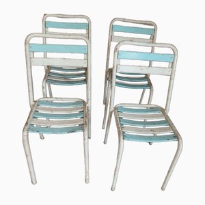 Stapelbare Stühle, 4er Set