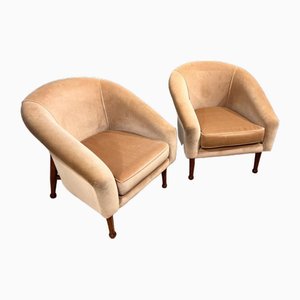 Mid-Century Club Chairs by Guy Rogers, 1960s, Set of 2
