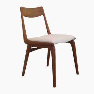 Boomerang Dining Chairs attributed to Axel Christensen for Slagelse Møbelværk, Set of 4