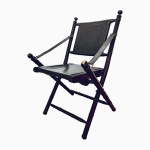 British Officer Safari Campaign Folding Chair, 1960s