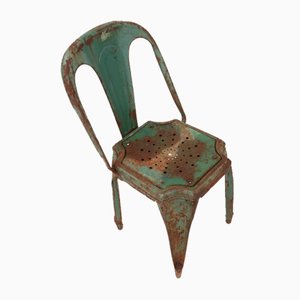 Vintage Modell A Stühle von Tolix, Frankreich, 1950er, 4er Set