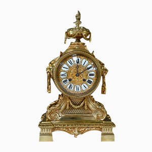 Bronze Clock by G.Philippe for Palais Royal, 1870s