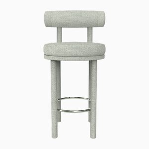 Collector Modern Moca Bar Chair in Safire 06 Fabric by Studio Rig