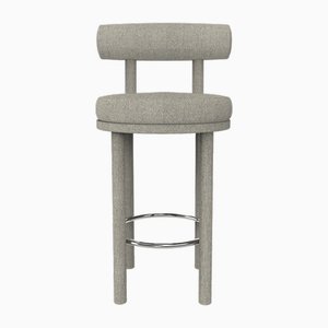 Collector Modern Moca Bar Chair in Safire 08 Fabric by Studio Rig